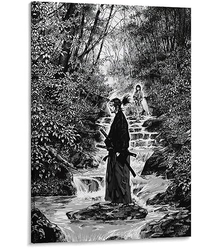 Amazon.co.jp: CZWEN アニメ ポスター 宮本 武蔵 バガボンド ポスター